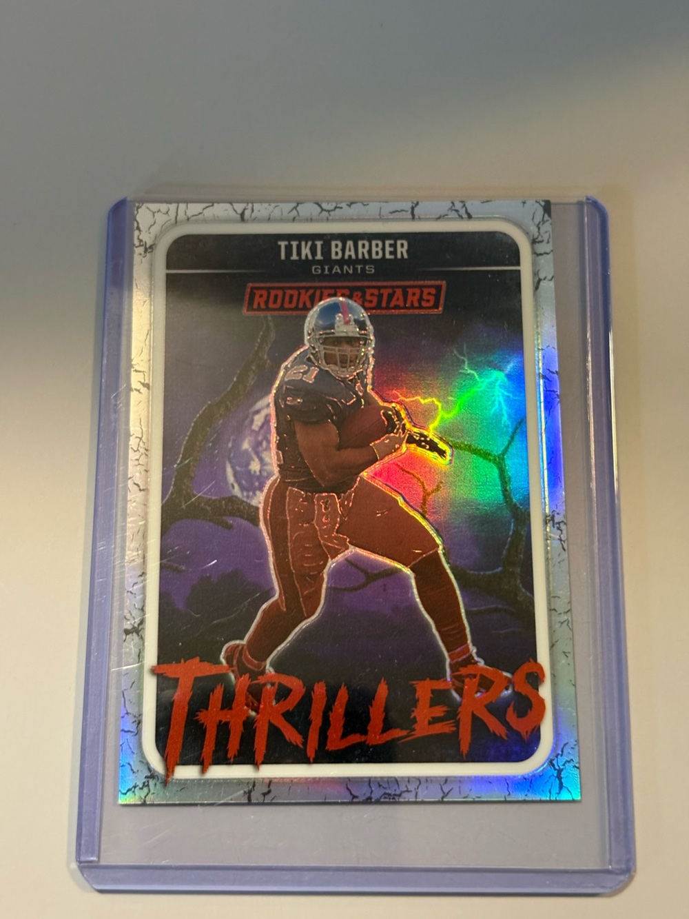 Tiki Barber Trading Card NFL